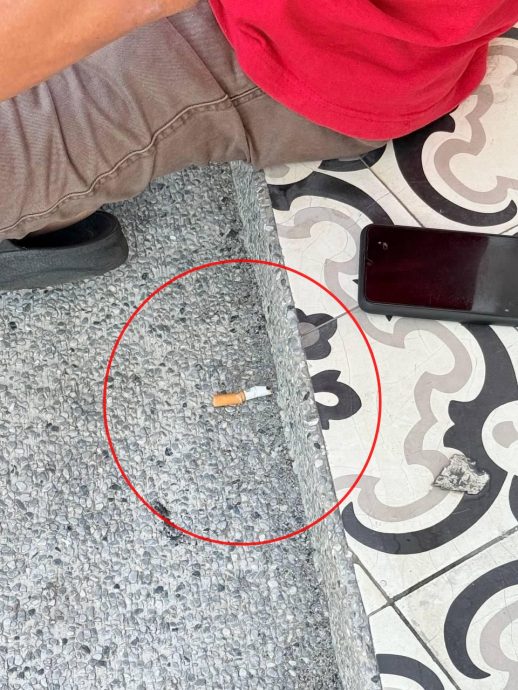 （大北马）乱丢烟蒂遭取缔 15民众被罚250