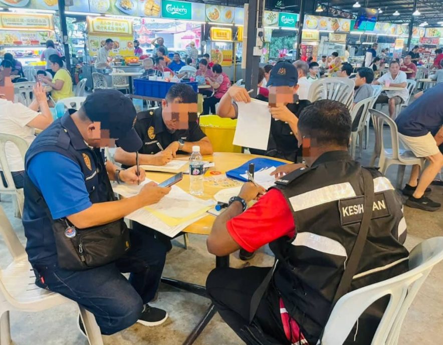 (大北马)公共卫生法令取缔行动,发167罚单3出庭通知书