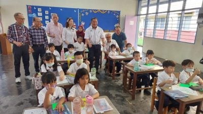 28学生开2班   古楼育才学前班开课