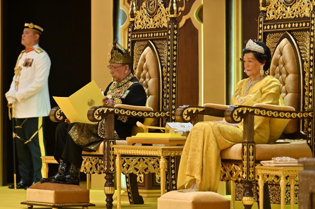 （大北马）吉打苏丹御词：殿下呼吁游子回乡发展。