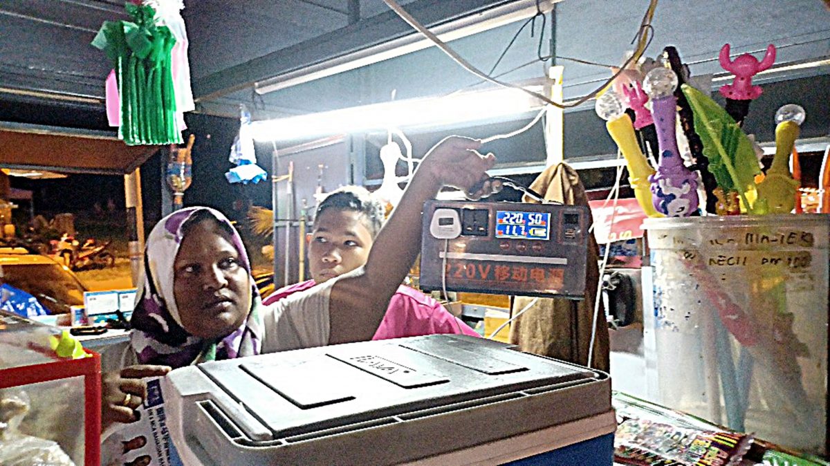 (大北马)威北日落斗哇MyKiosk销售亭集中区面对的多项问题。