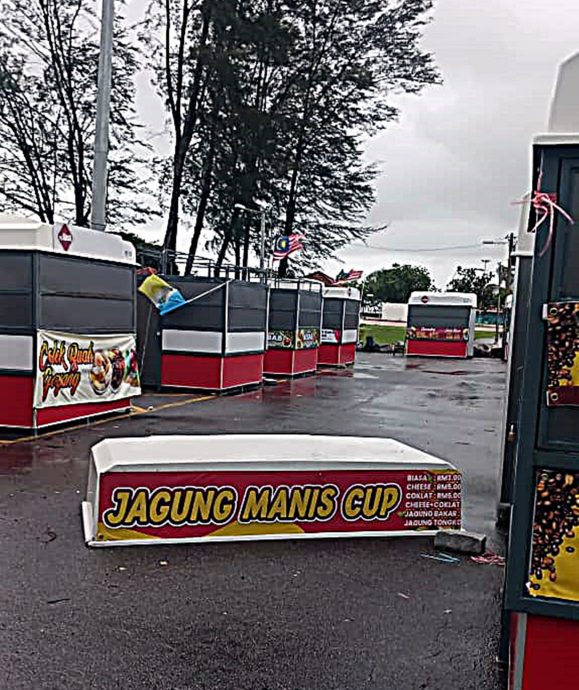 (大北马)威北日落斗哇MyKiosk销售亭集中区面对的多项问题。