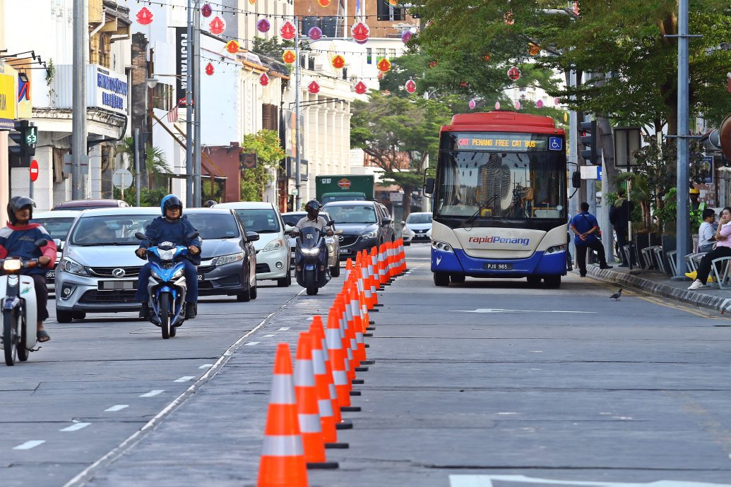 巴士专用道有成效 每天乘客增逾3000人