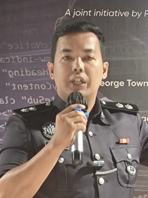 （大北马）手机勿绑定银行卡免被老千“清空”余额，槟警：或户头放少钱损失不惨重