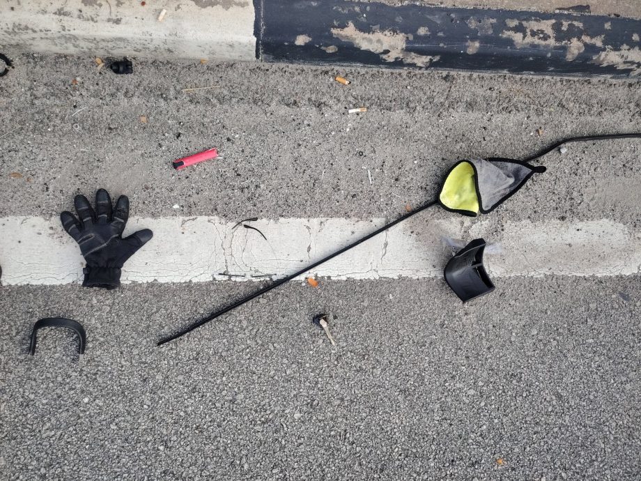 (大北马)敦林大道清洁行动两天清出逾4吨垃圾 槟市厅警惕驾驶者乱丢恐酿祸