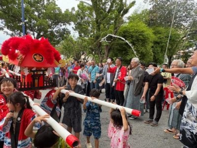 视频 l 槟城夜来祭回到老地方　30国内外队伍表演竞技