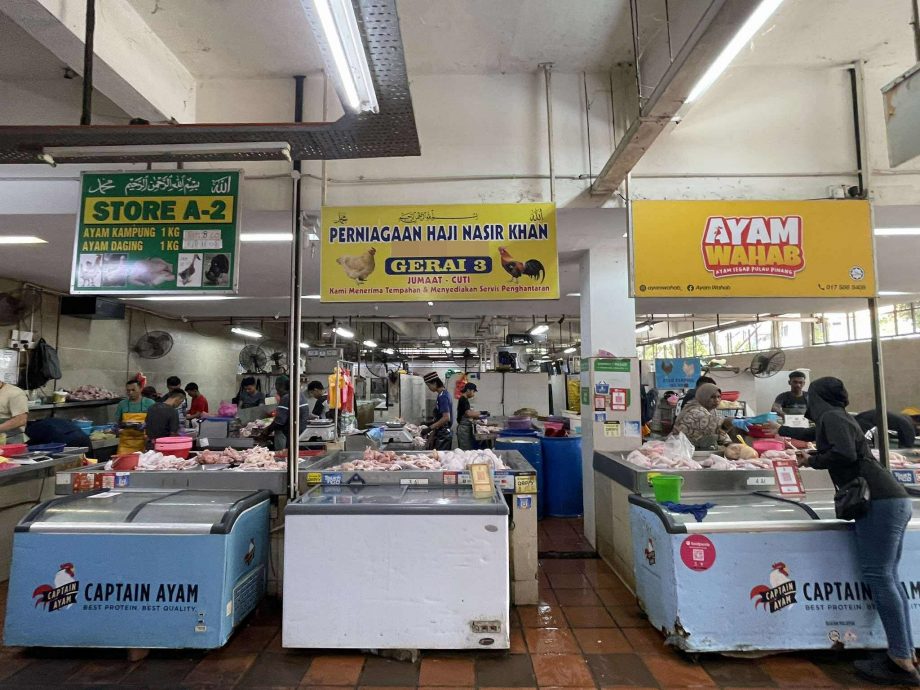 (大北马)槟岛多巴刹惊现偷鱼鸡贼,峇都兰樟巴刹被偷4次