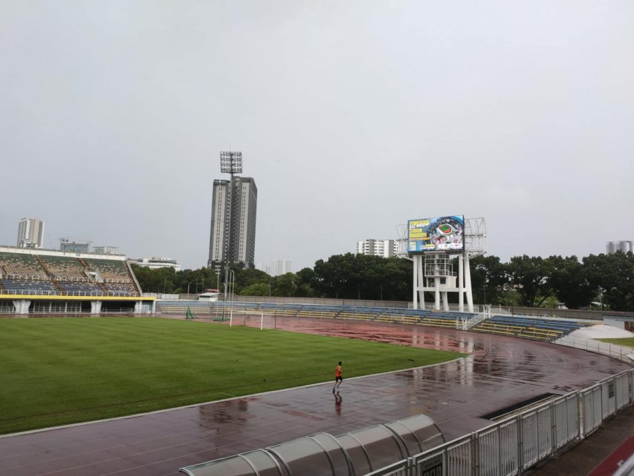 （大北马）槟岛市政厅体育馆跑道只开放一天？