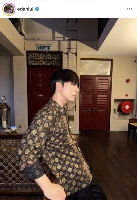 （大北马）香港人气男团成员吕爵安来槟拍摄综艺节目