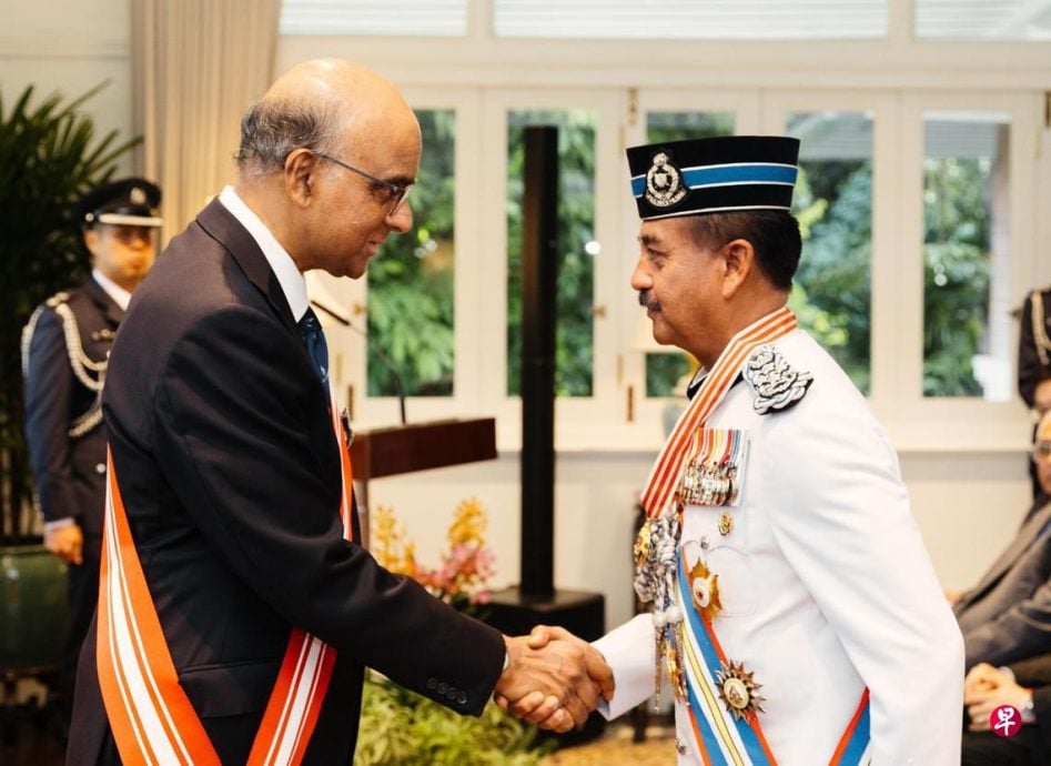 总警长拉沙鲁丁 获新加坡总统颁杰出服务奖