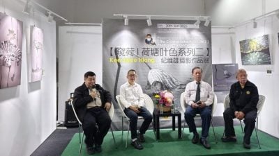 展至30日 入场免费 纪维雄摄影展邀窥荷