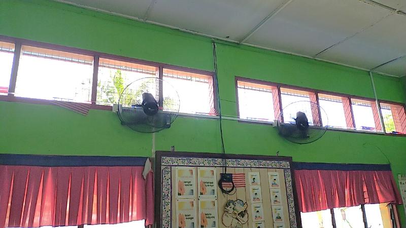 (已签发)柔:峇扶轮社与国际扶轮地区基金会 拨1万6000助康文小学课室装风扇