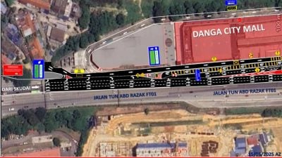 敦拉萨路往地不佬路支路   6月3日起关闭至2026年底