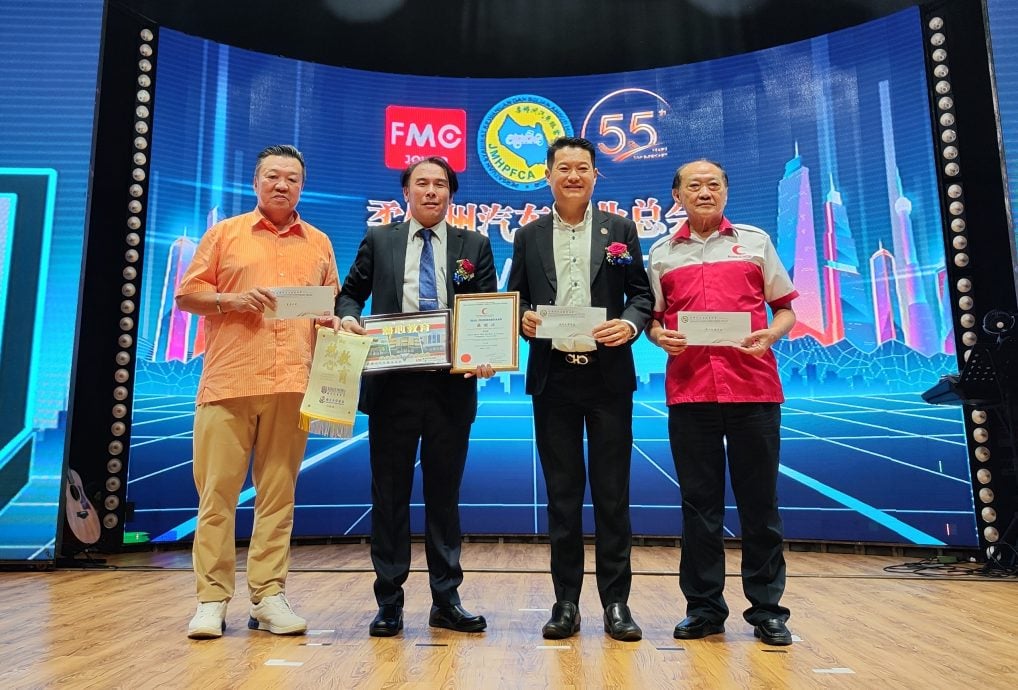 柔汽车银业总会55周年庆,陈义权宣誓出任会长