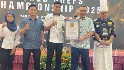 参赛人数创新高   柔世界厨艺大赛再破2全国纪录