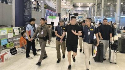赴泰招女郎卖淫   狮城男机场被捕