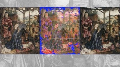 【科技TALK】“数码修复膜”太厉害了，百年破损名画重见天日