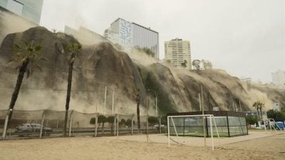 秘鲁6.1级地震 首都利马多处山崩 已知1死5伤