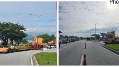 拖格罗里大道U转   摩托猛撞 骑士毙命