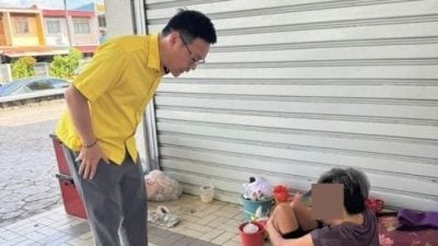 妇女露宿街头|女儿已婚定居诗巫 符祥威盼联络妥善安排