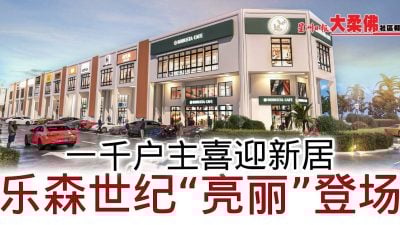 乐森世纪“亮丽”登场	一千户主喜迎新居