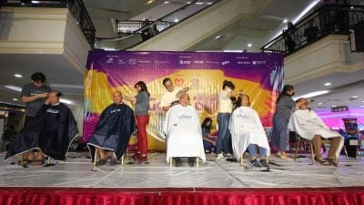 美里Go Bald筹款活动．38人落发 筹获逾7万