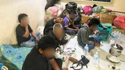 移民局执法行动．23外籍人被扣