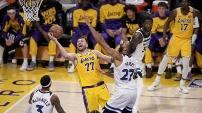 NBA|东契奇期待携手紫金军团夺冠  湖人即将进入新时代