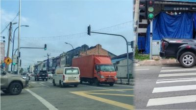 加叻大街行人交通灯仅15秒 民众过马路 安危敲警钟