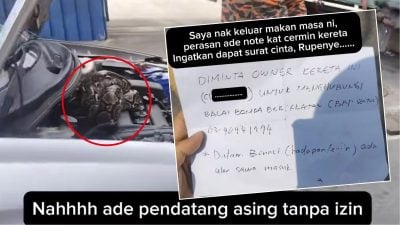 视频 | 车窗留纸条 女车主吓坏 “不是情书 是引擎藏蛇警讯！”