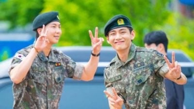 RM与V晒照宣告退役 BTS本月迎12周年全员回归