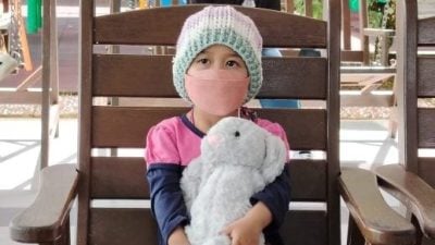 6日GoBald剃头活动．邀民参与关怀癌童
