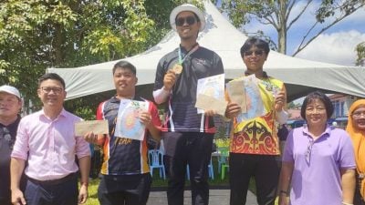 林财耀：诗巫需要一座射箭场 .  “联邦与砂政府应携手推动”
