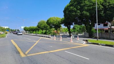 市会：因安全考量封路 可绕番石榴路前往拉达4巷