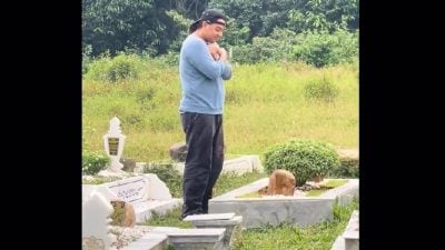 视频｜聋哑青年倾诉思念 亡母墓前手语“对话”