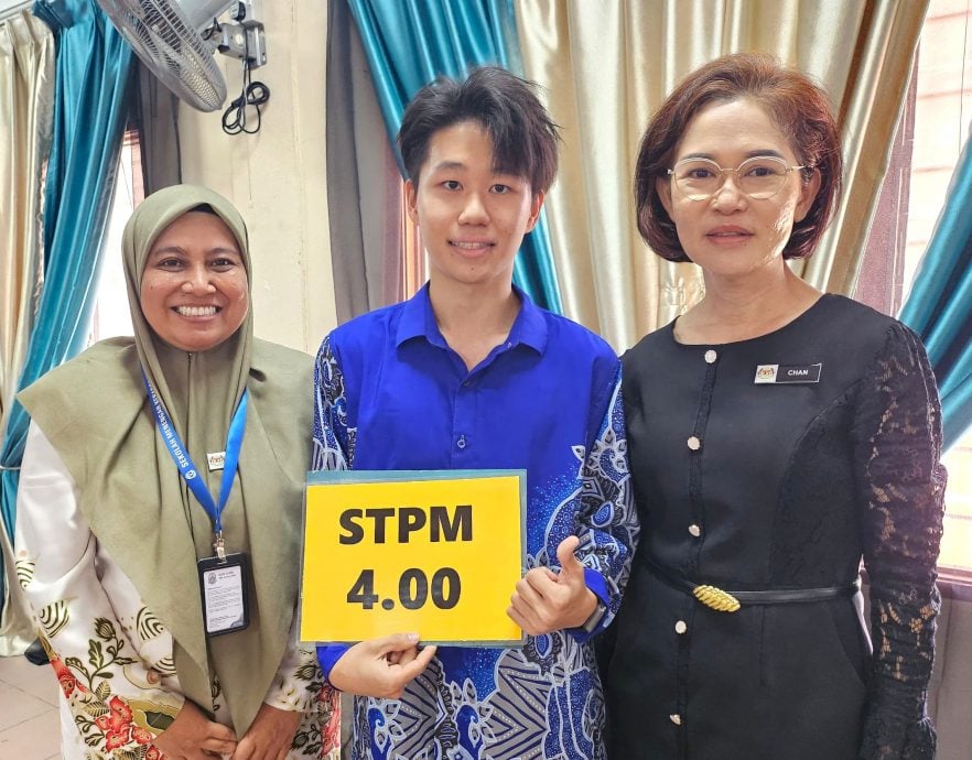 STPM放榜|排名霹州第三 怡打昔路国中6人满分 