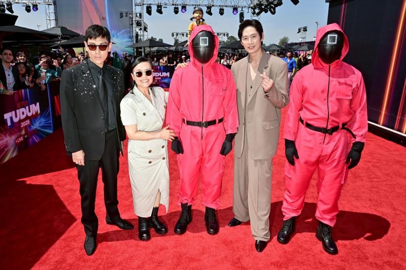 T.O.P甩骂名现身美国宣传《鱿鱼3》 李政宰曝：新关卡不善良