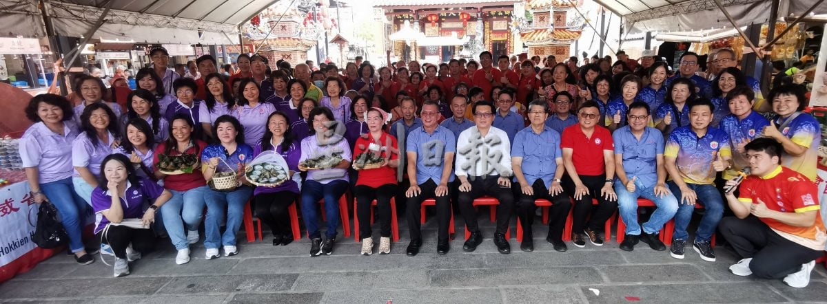 (大北马)威省五大乡团妇女组“2025年乙已年端午节粽子品尝会”，2130个各籍贯粽子15分钟内派完