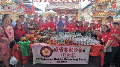 威省五大乡团妇女组“2025年乙已年端午节粽子品尝会”  2130个各籍贯粽子15分钟内派完