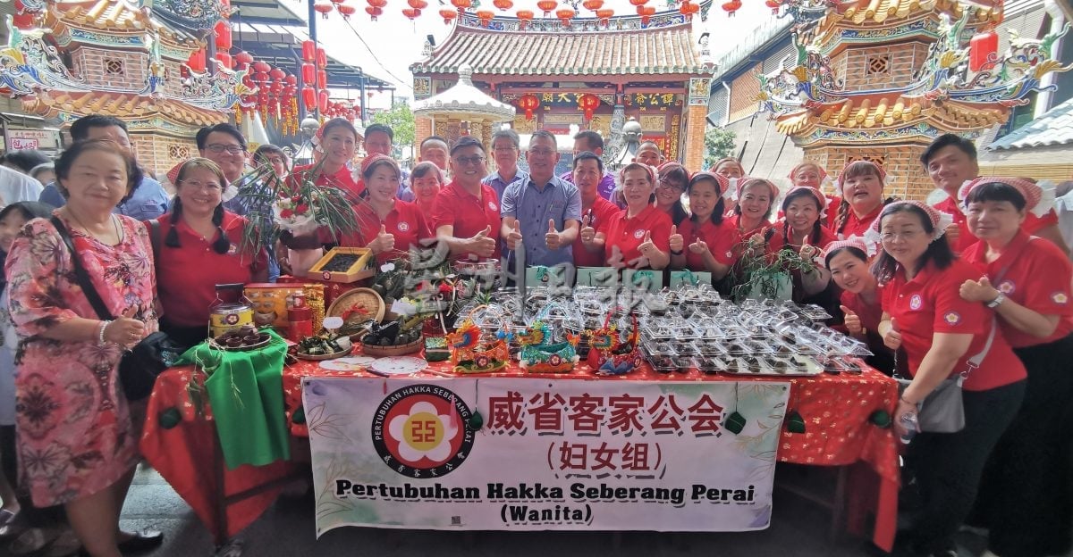 (大北马)威省五大乡团妇女组“2025年乙已年端午节粽子品尝会”，2130个各籍贯粽子15分钟内派完