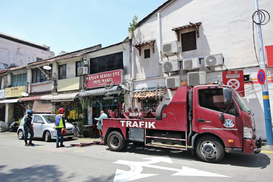 封面主文(大北马)槟5个路段停车禁等候昨日开始执法