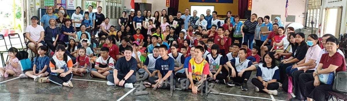 （大北马）117名参与者聚集平民华文小学共同见证“稻米丰收季校园壁画彩绘”