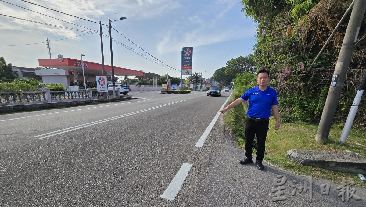 大吉里望嘉化花园路口没有黄格 居民进出困难