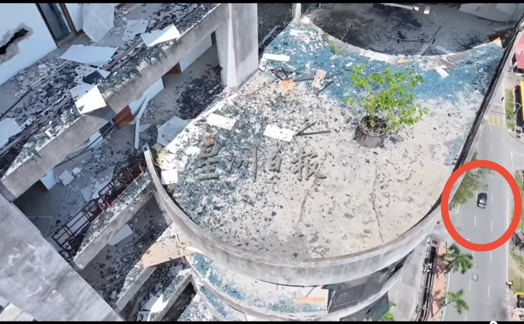 (大北马)多年没营运的广场大厦引发安全隐忧