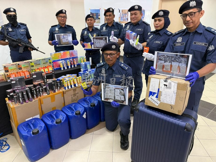 槟关税局连破4案，总值逾594万令吉