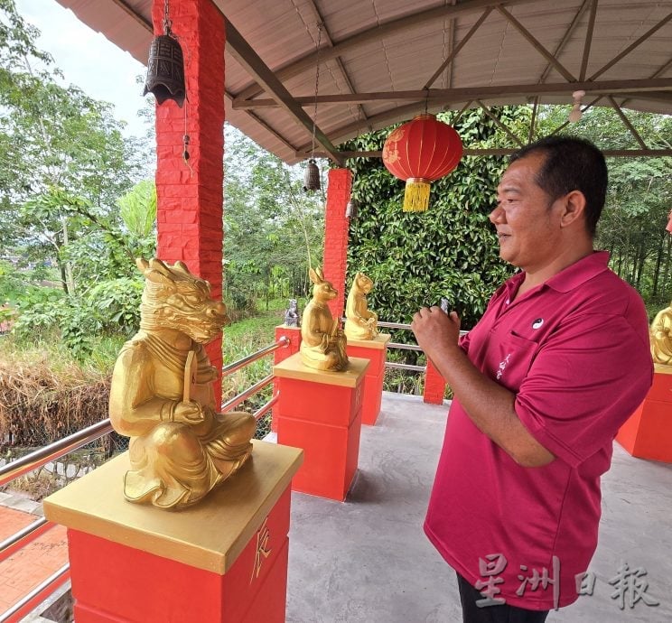 （古城第二版主文）《庙堂之旅》─打坡能宁新村天仙宫仙气缭绕 善信登天坛祈福转运