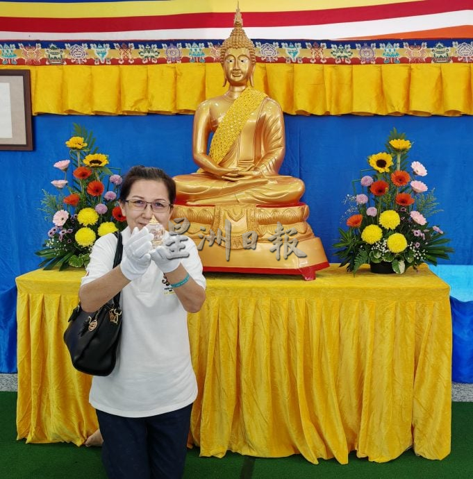 请签发（大北马）“当亲眼见到舍利”舍利展即日起3天在吉打佛学院展出。