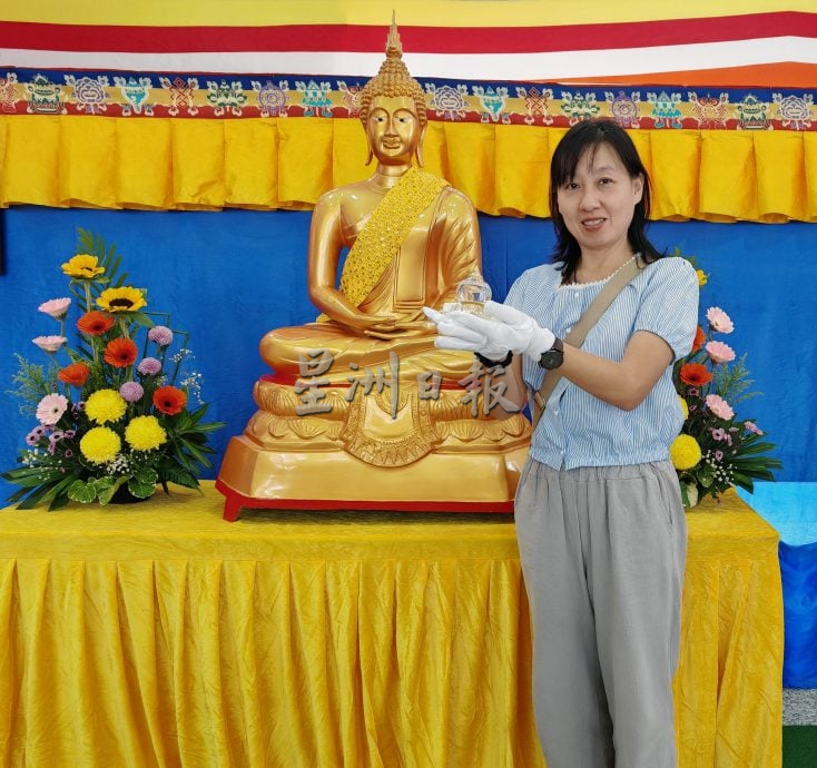 请签发（大北马）“当亲眼见到舍利”舍利展即日起3天在吉打佛学院展出。