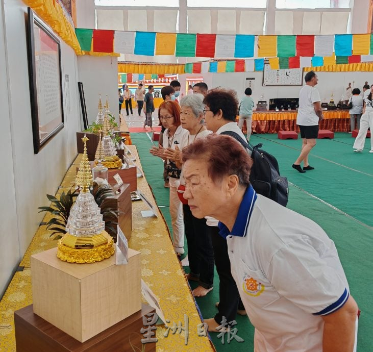 请签发（大北马）“当亲眼见到舍利”舍利展即日起3天在吉打佛学院展出。