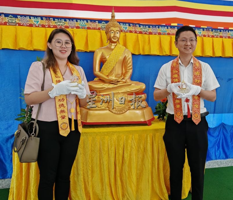 请签发（大北马）“当亲眼见到舍利”舍利展即日起3天在吉打佛学院展出。